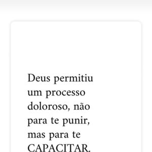 "Deus permitiu um processo doloroso, não para te punir, mas para te capacitar", compartilhou Virgínia Fonseca
