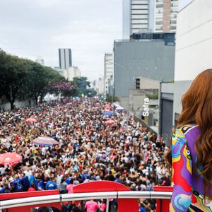 Ludmilla arrastou uma multidão pela Av. Paulista na 29ª Parada LGBT+