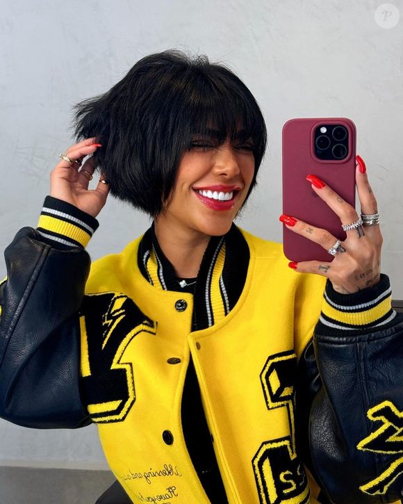 Irmã de Gabigol, Dhiovanna Barbosa radicalizou seu visual e surgiu de cabelo curto no Instagram