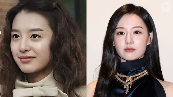 Antes e depois das atrizes de dorama: Kim Ji-won em 'What's Up' (2011) e hoje, aos 32 anos